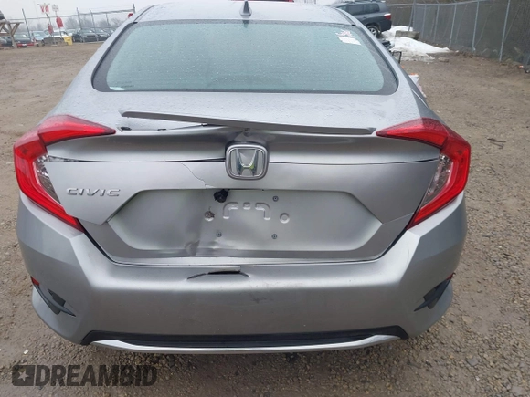 2021 Honda Civic Sedan EX-L with VIN 19XFC1F77ME011926, listed as a IAAI auction lot 41561104 with 76,163 mi miles. Bid and sale history available at carsss.com. Image 18.