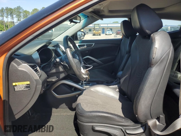 2012 Hyundai Veloster w/Black Int with VIN KMHTC6AD3CU053227, listed as a Copart auction lot 56276315 with 142,081 mi miles and Clean title. Bid and sale history available at DreamBid. Image 7.