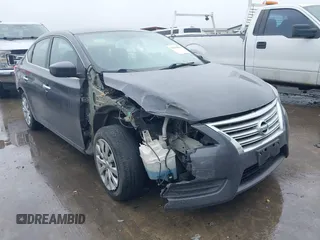 2014 Nissan Sentra S with VIN 3N1AB7AP8EL669973, listed as a IAAI auction lot 41463094 with 94,150 mi miles and . Bid and sale history available at DreamBid. Image 1.