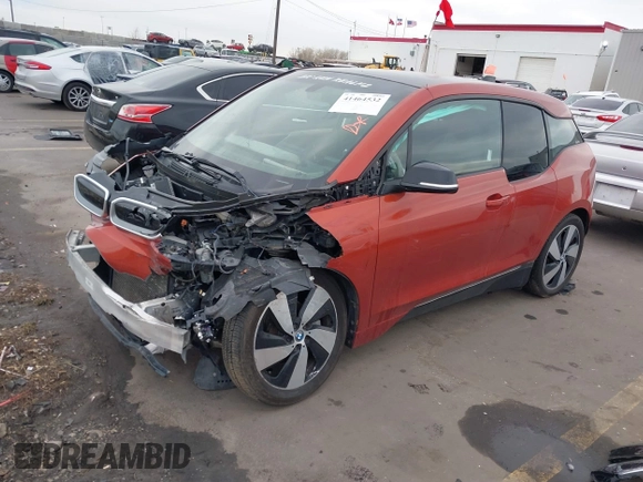 2015 BMW i3 with VIN WBY1Z4C53FV505033, listed as a IAAI auction lot 41464532 with 1 mi miles. Bid and sale history available at carsss.com. Image 2.