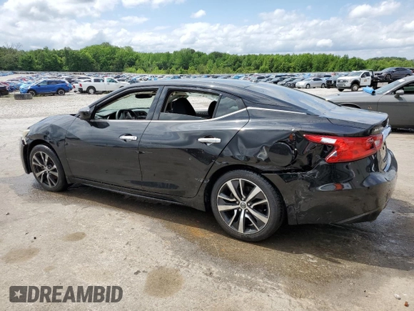 2016 Nissan Maxima S with VIN 1N4AA6AP1GC443756, listed as a Copart auction lot 55233915 with 191,193 mi miles and Salvage title. Bid and sale history available at DreamBid. Image 2.