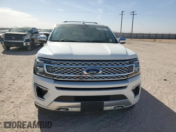 2020 Ford Expedition Platinum with VIN 1FMJU1MT1LEA86134, listed as a Copart auction lot 47113845 with 65,723 mi miles and Salvage Title. Bid and sale history available at carsss.com. Image 5.