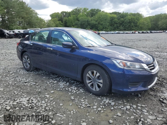 2014 Honda Accord LX z VIN 1HGCR2F32EA048957, wystawiony jako Copart lot #58133595 z przebiegiem 48 480 mil mil oraz Szkoda całkowita • Salvage title. Historia ofert i sprzedaży dostępna na DreamBid. Obrazek 4.