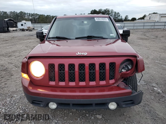 2016 Jeep Patriot Latitude with VIN 1C4NJPFB3GD537761, listed as a Copart auction lot 43074935 with 101,946 mi miles and Salvage title. Bid and sale history available at DreamBid. Image 5.