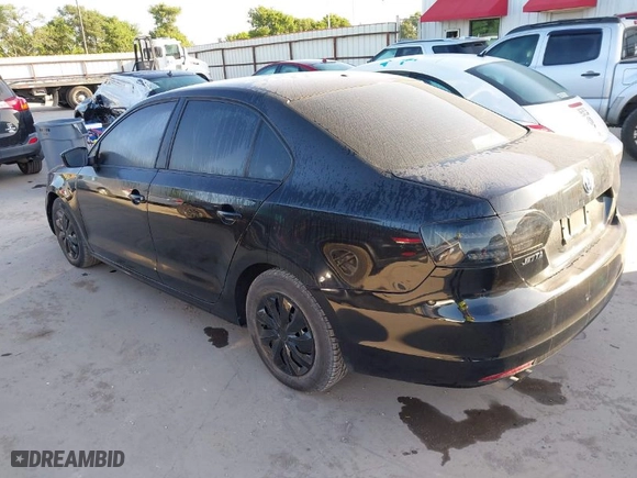 2014 Volkswagen Jetta Sedan S with VIN 3VW2K7AJ6EM398612, listed as a IAAI auction lot 42008572 with 129,724 mi miles. Bid and sale history available at carsss.com. Image 3.