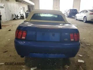 2002 Ford Mustang Deluxe with VIN 1FAFP44442F206292, listed as a Copart auction lot 58987095 with 115,245 mi miles and Non repairable. Bid and sale history available at DreamBid. Image 6.