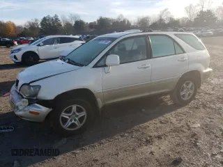 2000 Lexus RX 300 with VIN JT6GF10U9Y0046872, listed as a Copart auction lot 82471864 with 162,286 mi miles and Salvage Title. Bid and sale history available at carsss.com. Image 1.