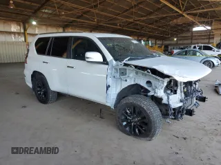 2021 Lexus GX with VIN JTJAM7BX4M5284699, listed as a Copart auction lot 47581465 with 85,718 mi miles and Salvage Title. Bid and sale history available at carsss.com. Image 4.