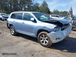 2009 Toyota Highlander with VIN JTEDS41AX92071486, listed as a IAAI auction lot 41575485 with 392,603 mi miles. Bid and sale history available at carsss.com. Image 1.