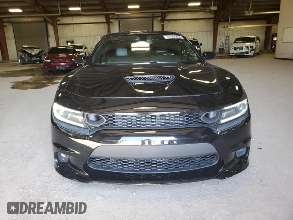2019 Dodge Charger Scat Pack with VIN 2C3CDXGJ3KH553415, listed as a Copart auction lot 51308405 with 110,860 mi miles and Salvage Title. Bid and sale history available at DreamBid. Image 5.