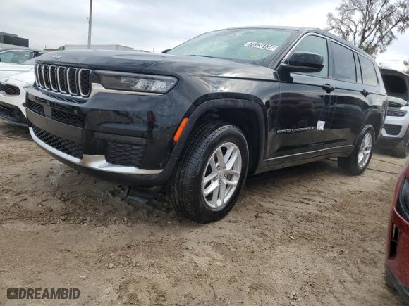 2023 Jeep Grand Cherokee L Laredo with VIN 1C4RJJAG0P8867528, listed as a Copart auction lot 75135134 with 0 mi miles and Non Repairable. Bid and sale history available at carsss.com. Image 1.