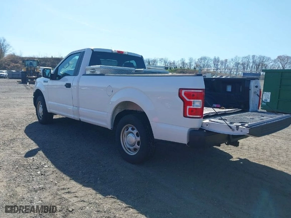 2019 Ford F-150 XL with VIN 1FTMF1CB1KKC53743, listed as a IAAI auction lot 41910136 with 106,461 mi miles. Bid and sale history available at carsss.com. Image 3.