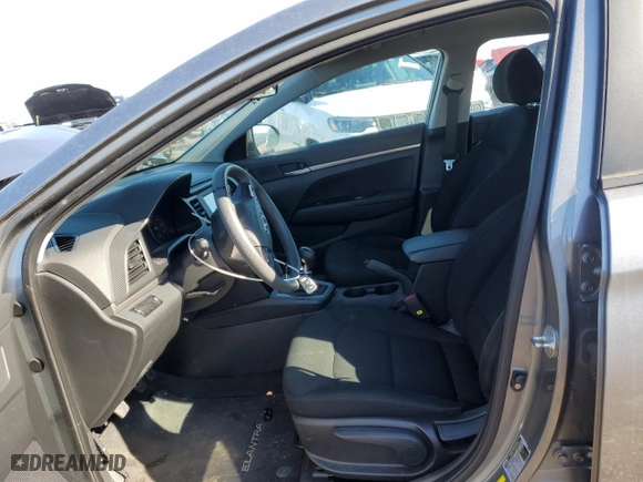 2019 Hyundai Elantra SE with VIN KMHD74LF0KU795420, listed as a Copart auction lot 49556625 with 86,158 mi miles and Salvage Title. Bid and sale history available at carsss.com. Image 7.