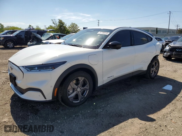 2023 Ford Mustang Mach-E Select with VIN 3FMTK1S56PMA81630, listed as a Copart auction lot 58799915 with 17,916 mi miles and Salvage title. Bid and sale history available at DreamBid. Image 1.