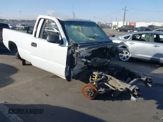 2006 Chevrolet Silverado 1500 Work Truck with VIN 1GCEC14V66E127405, listed as a IAAI auction lot 41279319 with 1 mi miles. Bid and sale history available at carsss.com. Image 1.