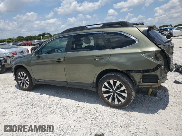 2015 Subaru Outback Limited z VIN 4S4BSANC5F3319229, wystawiony jako Copart lot #58090295 z przebiegiem 140 993 mil mil oraz Szkoda całkowita • Salvage title. Historia ofert i sprzedaży dostępna na DreamBid. Obrazek 2.