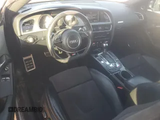 2015 Audi S5 Premium Plus with VIN WAUCGAFR5FA014240, listed as a Copart auction lot 46803145 with 79,657 mi miles and Salvage Title. Bid and sale history available at carsss.com. Image 8.