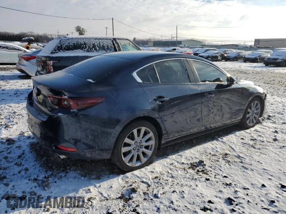 2019 Mazda 3 w/Select with VIN JM1BPACL2K1112568, listed as a Copart auction lot 88020335 with 53,446 mi miles and Salvage Title. Bid and sale history available at carsss.com. Image 3.