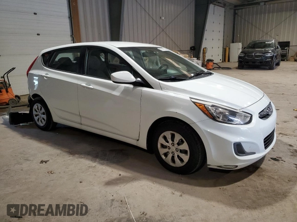 2016 Hyundai Accent SE with VIN KMHCT5AE0GU255810, listed as a Copart auction lot 52574315 with 107,030 mi miles and Salvage Title. Bid and sale history available at carsss.com. Image 4.
