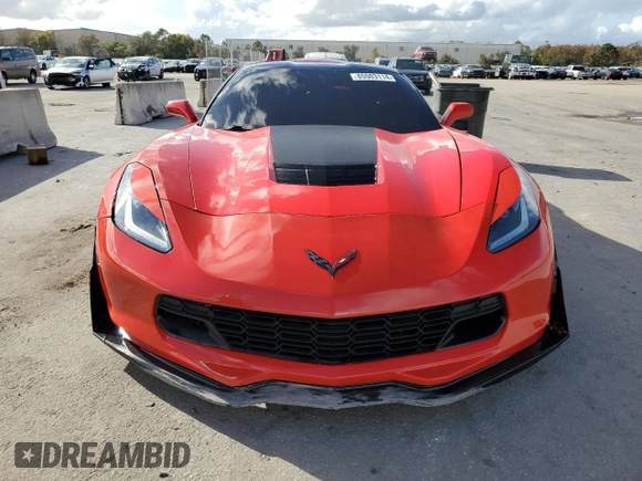 2015 Chevrolet Corvette Z51 2LT with VIN 1G1YK2D78F5123114, listed as a Copart auction lot 85503114 with 58,452 mi miles and Salvage title. Bid and sale history available at DreamBid. Image 5.