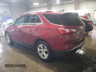 2020 Chevrolet Equinox LT with VIN 3GNAXLEX8LS587222, listed as a Copart auction lot 46708645 with 50,818 mi miles and Salvage Title. Bid and sale history available at carsss.com. Image 2.