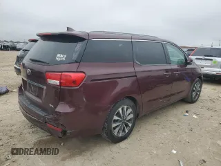 2015 Kia Sedona EX with VIN KNDMC5C13F6063903, listed as a Copart auction lot 44789095 with 108,378 mi miles and Salvage Title. Bid and sale history available at carsss.com. Image 3.