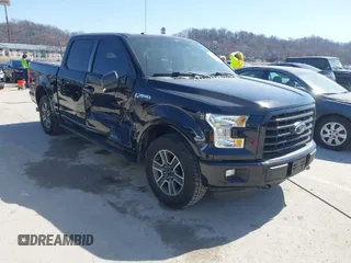 2016 Ford F-150 XLT with VIN 1FTEW1EPXGFD17551, listed as a IAAI auction lot 41761360 with 164,821 mi miles. Bid and sale history available at carsss.com. Image 1.