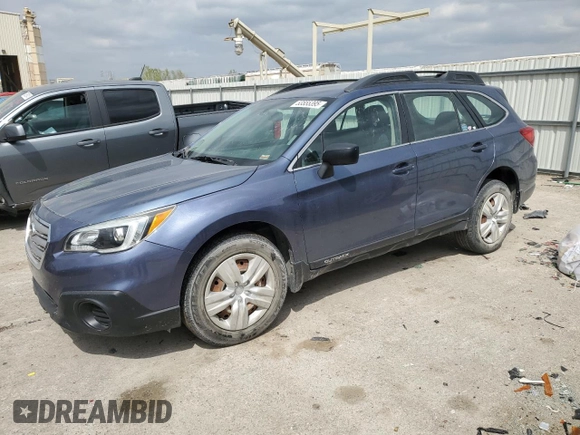2015 Subaru Outback 2.5i with VIN 4S4BSBAC8F3291602, listed as a Copart auction lot 53555395 with 191,261 mi miles and Salvage title. Bid and sale history available at DreamBid. Image 1.