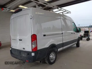 2024 Ford Transit Cargo with VIN 1FTBR2C82RKA94637, listed as a IAAI auction lot 41829528 with 16,901 mi miles and . Bid and sale history available at DreamBid. Image 4.