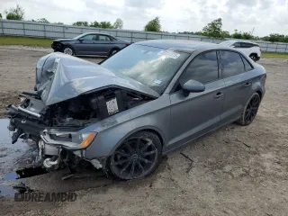 2016 Audi A3 Premium with VIN WAUB8GFF8G1024845, listed as a Copart auction lot 55336575 with 79,661 mi miles and Salvage title. Bid and sale history available at DreamBid. Image 1.