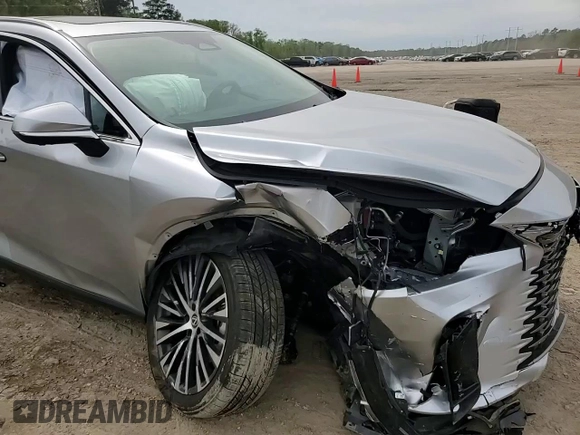 2023 Lexus RX with VIN 2T2BAMBA4PC022193, listed as a Copart auction lot 50361965 with 0 mi miles and Salvage Title. Bid and sale history available at carsss.com. Image 11.