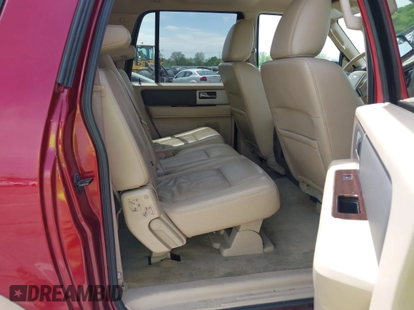 2014 Ford Expedition Max XLT with VIN 1FMJK1J53EEF38857, listed as a IAAI auction lot 42108706 with 166,498 mi miles and . Bid and sale history available at DreamBid. Image 8.