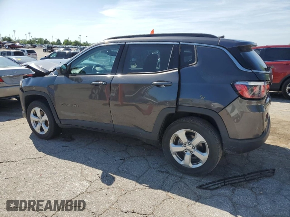 2018 Jeep Compass Latitude z VIN 3C4NJDBB3JT142940, wystawiony jako Copart lot #56306475 z przebiegiem 75 387 mil mil oraz Szkoda całkowita • Salvage title. Historia ofert i sprzedaży dostępna na DreamBid. Obrazek 2.