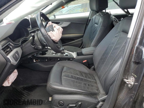 2018 Audi A4 Premium z VIN WAUDNAF46JA193136, wystawiony jako Copart lot #53395105 z przebiegiem Nie podano mil oraz Szkoda całkowita • Salvage title. Historia ofert i sprzedaży dostępna na DreamBid. Obrazek 7.