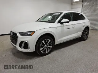 2023 Audi Q5 S line Premium Plus with VIN WA1EAAFY4P2124495, listed as a Copart auction lot 48378295 with 40,367 mi miles and Clean Title. Bid and sale history available at carsss.com. Image 1.