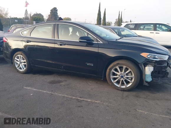 2018 Ford Fusion Energi SE with VIN 3FA6P0PU7JR232567, listed as a IAAI auction lot 41219232 with 54,049 mi miles. Bid and sale history available at carsss.com. Image 14.