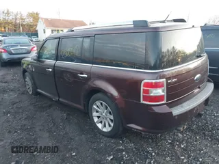 2009 Ford Flex SEL with VIN 2FMEK62C29BA58192, listed as a IAAI auction lot 41495176 with 999,999 mi miles. Bid and sale history available at carsss.com. Image 3.