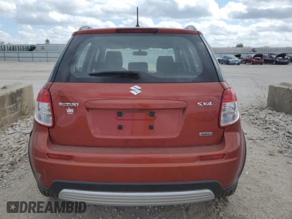 2008 Suzuki SX4 with VIN JS2YB413285103552, listed as a Copart auction lot 71531544 with 96,759 mi miles and Salvage Title. Bid and sale history available at carsss.com. Image 6.