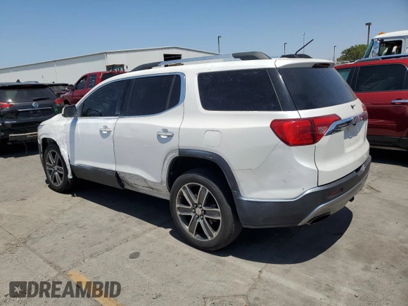 2018 GMC Acadia Denali with VIN 1GKKNPLS5JZ203628, listed as a Copart auction lot 60729155 with Not provided miles and Salvage title. Bid and sale history available at DreamBid. Image 2.
