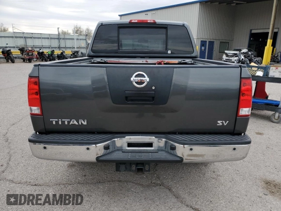 2011 Nissan Titan SV with VIN 1N6AA0ED9BN319929, listed as a Copart auction lot 45452305 with 173,358 mi miles and Salvage title. Bid and sale history available at DreamBid. Image 6.