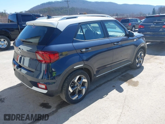 2022 Hyundai Venue SEL с VIN KMHRC8A37NU184600, выставлен на аукционе IAAI как лот 41821796 с пробегом 42 443 миль миль и . История ставок и продаж доступна на DreamBid. Изображение 4.