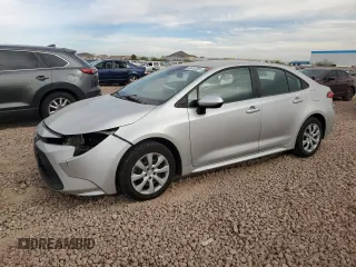 2020 Toyota Corolla LE with VIN 5YFEPRAE7LP018697, listed as a Copart auction lot 48052395 with 144,455 mi miles and Clean Title. Bid and sale history available at carsss.com. Image 1.