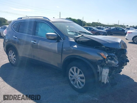 2016 Nissan Rogue S with VIN JN8AT2MT1GW017218, listed as a IAAI auction lot 41739158 with 116,455 mi miles and . Bid and sale history available at DreamBid. Image 1.