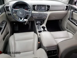 2017 Kia Sportage EX with VIN KNDPN3AC1H7160580, listed as a Copart auction lot 55949545 with 98,870 mi miles and Salvage title. Bid and sale history available at DreamBid. Image 8.