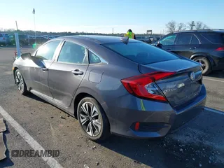 2017 Honda Civic Sedan EX-T with VIN 2HGFC1F39HH652424, listed as a IAAI auction lot 41750943 with 44,174 mi miles. Bid and sale history available at carsss.com. Image 3.