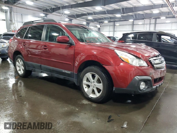 2014 Subaru Outback Premium z VIN 4S4BRCCC3E3323790, wystawiony jako Copart lot #53760445 z przebiegiem 123 898 mil mil oraz Szkoda całkowita • Salvage title. Historia ofert i sprzedaży dostępna na DreamBid. Obrazek 4.