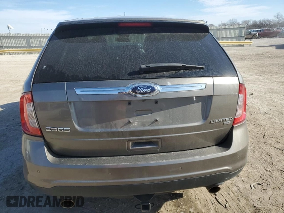 2013 Ford Edge Limited with VIN 2FMDK4KC6DBC34864, listed as a Copart auction lot 41521345 with 167,793 mi miles and Salvage Title. Bid and sale history available at carsss.com. Image 6.