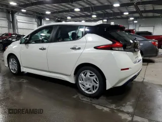 2020 Nissan LEAF SV Plus with VIN 1N4BZ1CP4LC305023, listed as a Copart auction lot 50136155 with 46,195 mi miles and Salvage Title. Bid and sale history available at DreamBid. Image 2.