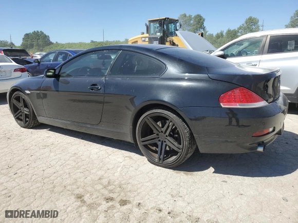 2005 BMW 6 Series 645Ci with VIN WBAEH73445B191713, listed as a Copart auction lot 57841944 with 134,410 mi miles and Clean Title. Bid and sale history available at carsss.com. Image 2.