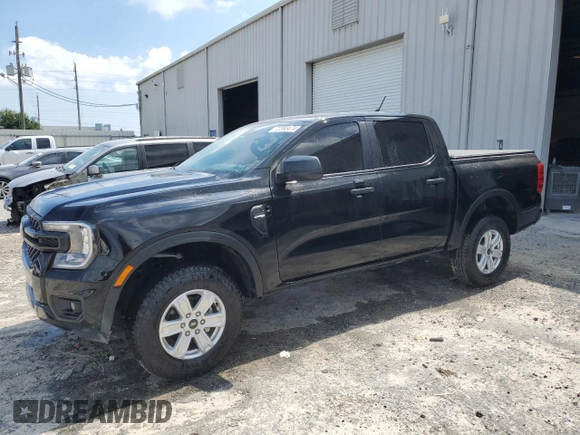 2024 Ford Ranger XL with VIN 1FTER4BH1RLE33778, listed as a Copart auction lot 72393474 with 3,280 mi miles and Non Repairable. Bid and sale history available at carsss.com. Image 1.